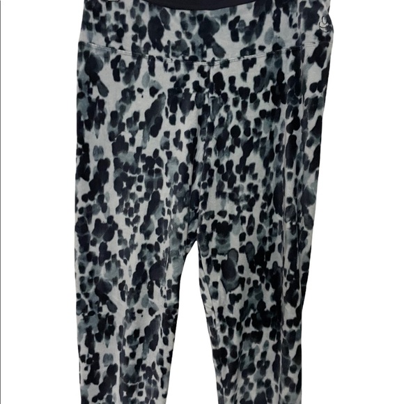 Cuddl duds double plush velor camouflage pull on pants size large black … - Picture 3 of 10